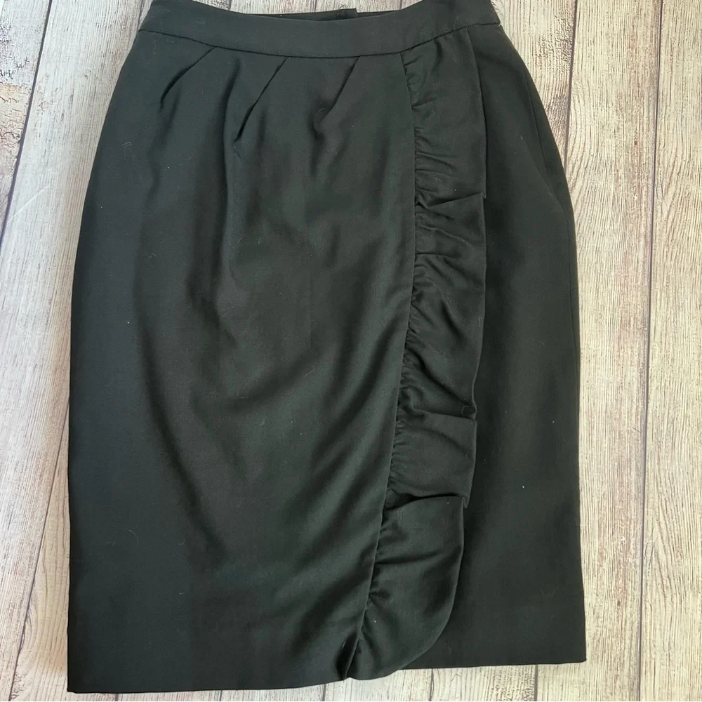 KATE SPADE Wool Black Skirt 4